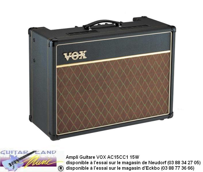 Ampli Guitare VOX AC15CC1 15W